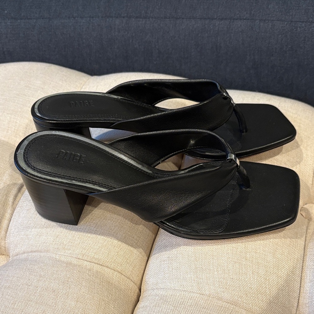 Paige Estelle block kitten sandal
